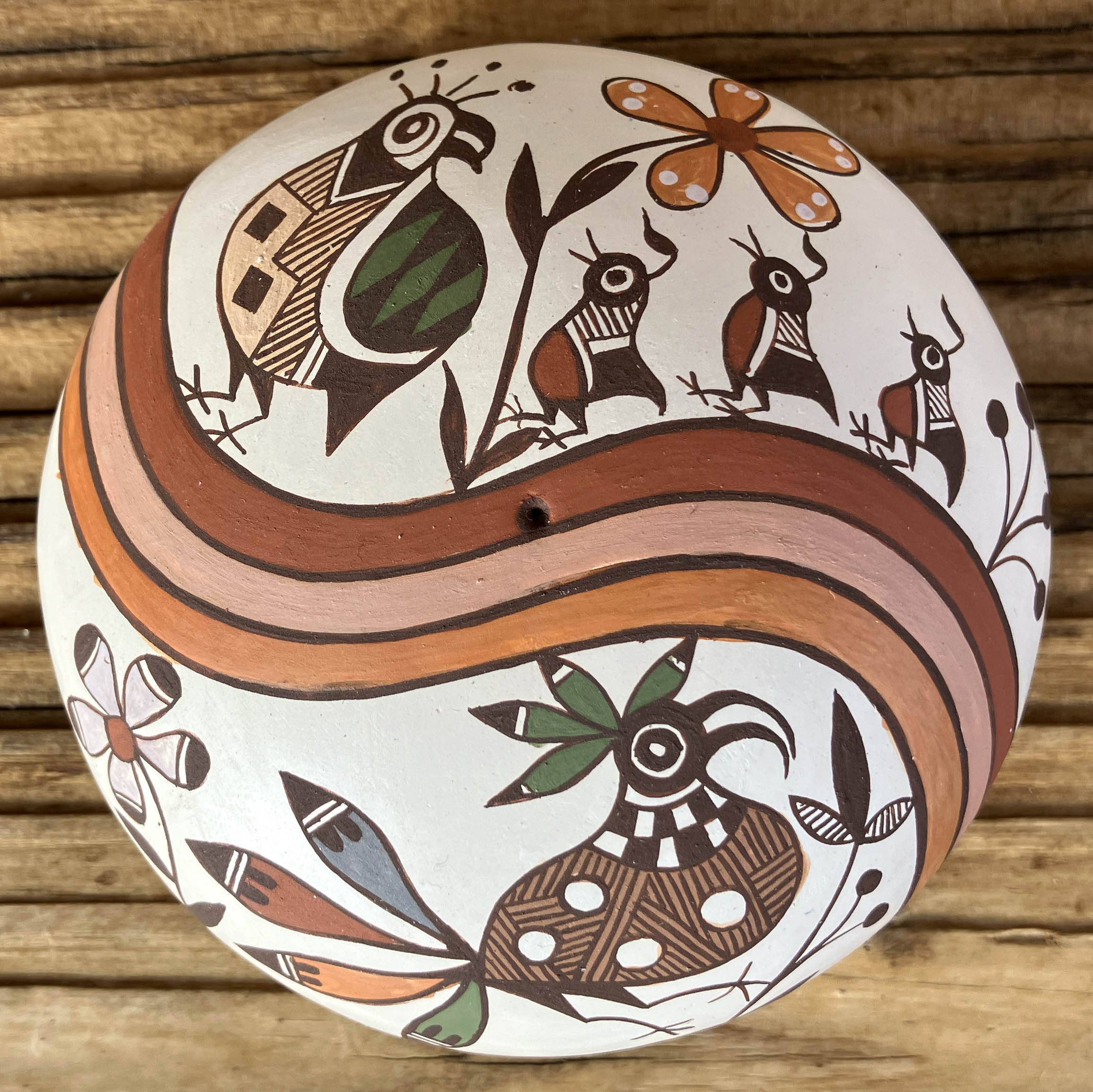 Diane Lewis | Acoma Plate | Penfield Gallery of Indian Arts | Albuquerque, New Mexico